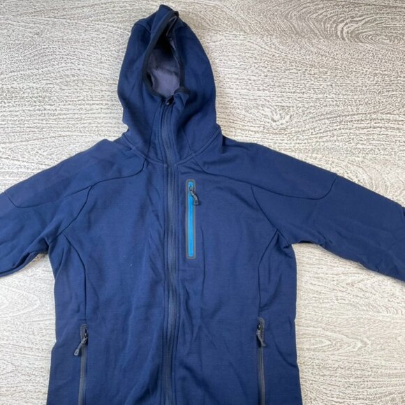 SmartWool Men's Ski Intraknit™ Merino Fleece Full Zip Hoodie - Size Medium